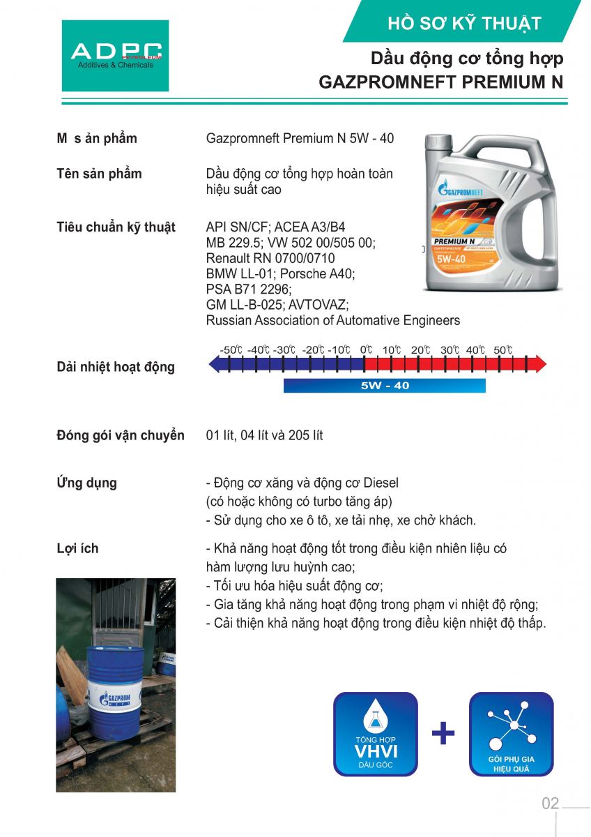 Dầu động cơ tổng hợp hoàn toàn hiệu suất cao.jpg